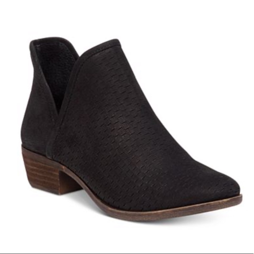 Lucky Brand Perforated Booties sz 9.5